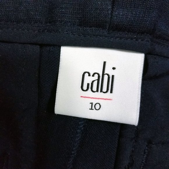 CAbi Women's Navy Blue Wide Leg Slacks Pants - Picture 6 of 6